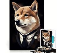Puzzle Shiba Le Parrain 1000 pièces pour Adolescents, Jeu de logique, léger et Relaxant, découpe précise, Cadeau Classique 38x52cm