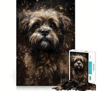 Puzzle Shih Tzu 1000 pièces pour Adultes pour développer Son Esprit et stimuler sa réflexion Design Silencieux et Amusant Assemblage Parfait Cadeau raffiné 50x75cm