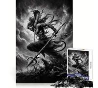 Puzzle Shiva, Dieu Hindou, 1000 pièces, pour Adolescents, Jeu de logique, Cadeau raffiné et de qualité supérieure 50x75cm