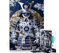 Puzzle Shogun en Porcelaine 1000 pièces pour Adolescents, Jeu de logique mentale, évasion apaisante, Objet de Collection aux Bords Fins (38x26cm)