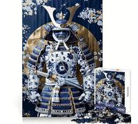 Puzzle Shogun en Porcelaine de 1000 pièces pour Adolescents, Jeu de logique, Simple et Amusant, Bords Lisses, Cadeau élégant (38x52cm)