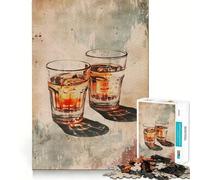 Puzzle Shots Poster pour Adultes, 1000 pièces, renforce la mémoire, soulage Le Stress, Bords Lisses, 50x75cm