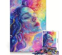 Puzzle Shower Joy 1000 pièces pour Adultes, pour développer Ses capacités mentales, Jeu d'adresse Silencieux et Amusant, Design raffiné, à Assembler 50x75cm