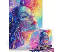 Puzzle Shower Joy pour Adolescents, 1000 pièces, activité de réflexion à Domicile, Bords précis, Cadeau Festif 38x26cm
