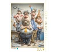 Puzzle · Si ça Devient Encore Plus drôle, Je Vais Tomber dans Le Coma | 1000 pièces · Format assemblé 64 × 48 cm · CALVENDO Puzzle