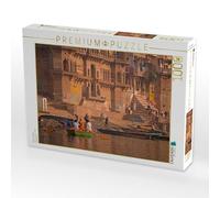 Puzzle · Si - Varanasi | 1000 pièces · Format assemblé 64 × 48 cm · CALVENDO Puzzle