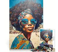 Puzzle Sibongile 1000 pièces pour Adolescents, Jeu d'exercice Mental, Relaxation, Design, Assemblage, liste de souhaits du Père Noël 50x75cm