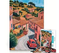 Puzzle Sicile 1000 pièces pour Adolescents, Jeu de logique et de Loisirs, Bords Fins, Cadeau spécial 38x52cm