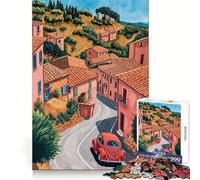 Puzzle Sicile 1000 pièces pour Adolescents, Jeu de logique et de Loisirs, Bords Fins, Cadeau spécial 38x52cm