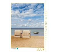 Puzzle · SIERKSDORF : Vue idyllique sur la mer Baltique | La magnifique baie de Lübeck · 2000 pièces · Format assemblé 90 × 67 cm · CALVENDO Puzzle