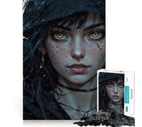 Puzzle Silent Companions Corbeau 1000 pièces pour Adolescents, Jouet Intelligent, Passe-Temps à la Maison, découpe précise, Cadeau attentionné 38x52cm