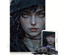 Puzzle Silent Companions Corbeau 1000 pièces pour Adolescents, Jouet Intelligent, Passe-Temps à la Maison, découpe précise, Cadeau attentionné 38x52cm