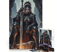 Puzzle Silent Knight pour Adolescents, 1000 pièces, Jeu d'exercice Mental, activité à Domicile, découpe de précision, décoration Murale 38x26cm