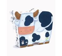 Djeco Puzzle Silhouette - Les Vaches À La Ferme