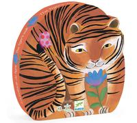 Puzzle silhouette 24pcs balade du tigre
