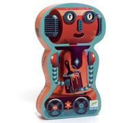 Puzzle silhouette Bob le robot 36 pièces