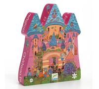 Puzzle silhouette Château féerique 54 pièces