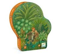 Puzzle silhouette Dans la jungle 54pc Orange G
