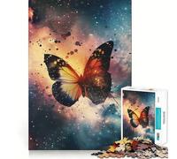 Puzzle Silhouette Galaxie 1000 pièces pour Adolescents, Jouet Intelligent et Amusant, découpe précise, Cadeau de Noël 50x75cm