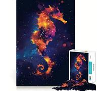 Puzzle Silhouette Galaxie 1000 pièces pour Adolescents, Jouet Intelligent et ludique, Cadeau de Noël idéal 38x52cm