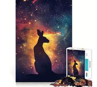 Puzzle Silhouette Galaxy 1000 pièces pour Adolescents, Jouet Anti-Stress, découpe Nette, liste de souhaits du Père Noël 50x75cm