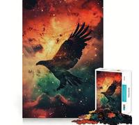 Puzzle Silhouette Galaxy Hard pour Adultes, 1000 pièces, Jeu de logique, Lien Familial, découpe de précision, Surprise chaleureuse 38x26cm