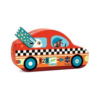 Puzzle silhouette Le bolide 16 pcs Djeco