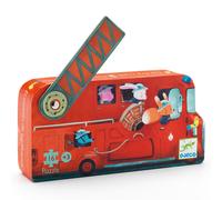 Puzzle 16 pièces Le camion de pompier