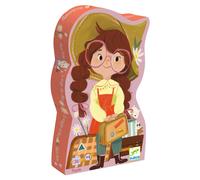 Puzzle silhouette Le voyage de Mia 36 pcs Djeco