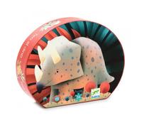 Puzzle Silhouette Téo le Dino - Puzzle en Forme de Dinosaure de 24 Pièces