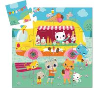 Puzzle silhouettes Le Glacier (16 pièces)