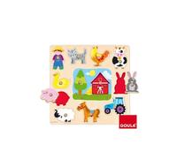 Puzzle Silouhettes Ferme