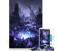 Puzzle Sinister Valley 1000 pièces pour Adolescents, Jeu de réflexion Relaxant et Amusant, 50x75cm