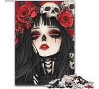 Puzzle Skullgirls 1000 pièces pour Adultes, Divertissement Relaxant, Cadeau de Noël idéal et décoration d'intérieur (Taille 50x75cm)