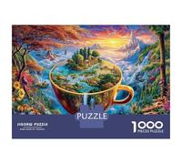Puzzle Sky Island 1000 Pièces pour Adolescents Et Enfants - Difficile Puzzles Jeu De Patience en Famille 38x26cm/1000pcs