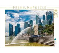 Puzzle · Skyline de Singapour | 1000 pièces · Format assemblé 64 × 48 cm · CALVENDO Puzzle