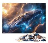 Puzzle Skyward Leviathan de 500 pièces, Puzzle en Bois, pour Adultes, Cadeau de Noël ou d'anniversaire, 500 pièces (52 x 38 cm)