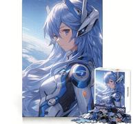 Puzzle Skyward SciFi Sentinel 1000 pièces pour Adultes, Jeu de réflexion, Calme et détente, décoration Murale épurée 38x52cm