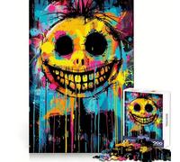 Puzzle Smile Craziness en Couleurs pour Adolescents, 1000 pièces, activité de réflexion à Domicile, Bords précis, Cadeau Festif 38x52cm
