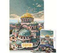 Puzzle Sofia 1000 pièces pour Adultes et Adolescents, entraînement Mental, évasion sereine, découpe Laser, Joli Cadeau (50x75cm)