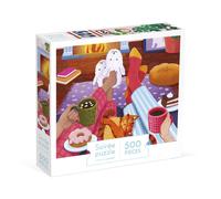 Puzzle Soirée Au Coin Du Feu 500 Pcs Rose TU