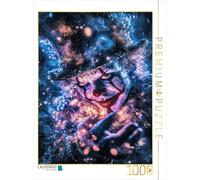 Puzzle · Son Maquillage était du Sang, Son Rire était réel | 1000 pièces · Format assemblé 64 × 48 cm · CALVENDO Puzzle