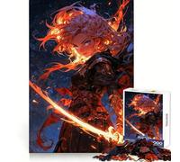 Puzzle Sorcière Déchaînée 1000 Pièces pour Adultes Jeu de Réflexion Paisible et Amusant Pièce de Collection Art Découpée avec Soin (50x75cm)