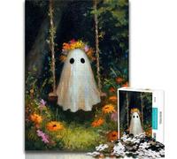 Puzzle Soul on The Swing 1000 pièces pour Adultes et Adolescents, Aide Le Cerveau à exercer des Jouets addictifs pour cultiver la Patience, Convient aux Couples 50x75cm