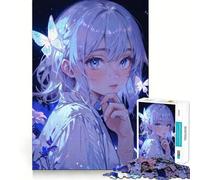 Puzzle sous Une Tapisserie au Clair de Lune pour Adolescents,1000 pièces,Jeu de mémoire Amusant,Surface Lisse sans bavures,Cadeau d'anniversaire,Casse-tête (38x26cm)