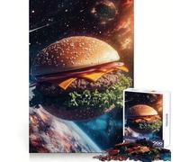 Puzzle Space Burger pour Adultes, 1000 pièces, défi Mental, qualité supérieure, Collection Artistique (50x75cm)