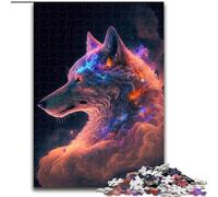 Puzzle Space Fox 1000 pièces pour Adultes et Adolescents, défi d'intelligence cérébrale, Jouets addictifs pour la décoration de la Maison (50x75cm)