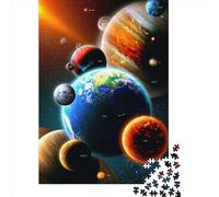 Puzzle Space is Wild 1 000 pièces pour Adultes, Jeu intellectuel, Puzzle pour Adultes, 1 000 pièces (75 x 50 cm)