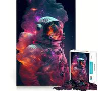 Puzzle Space is Wild de 1000 pièces pour Adolescents, Jeu de logique mentale, Silencieux et précis, idéal pour Les vœux de Noël (38x52cm)
