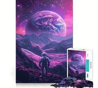Puzzle Space is Wild de 1000 pièces pour Adultes, Un Jeu de logique Pure, Une activité Faire la Maison, Un Joli Cadeau (38x26cm)